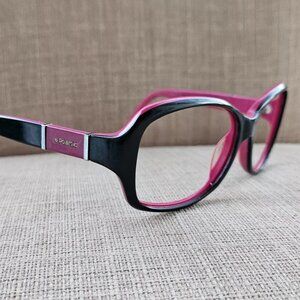 Polaroid Women Eyeglasses Frame Black/Pink X8406 56[]15 130 Glasses Frame only